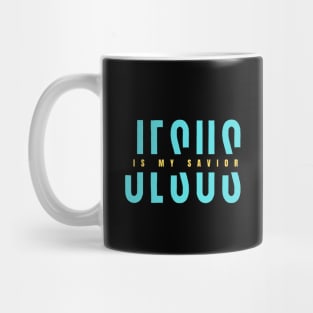 Jesus Is My Savior | Christian Typography Mug